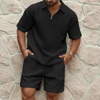 Todelt sæt T-shirt shorts afslappet komfort sommer | Laredo