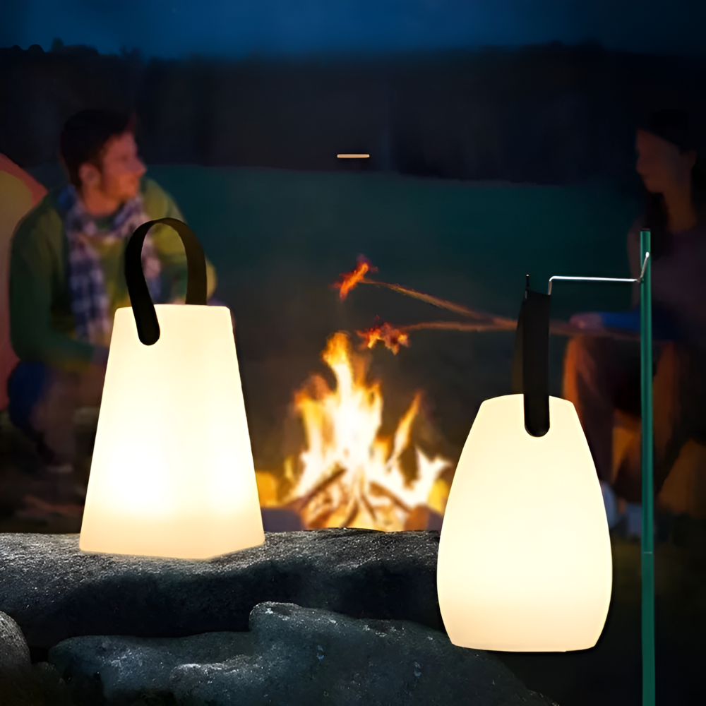 Moderne Kabellose Tischlampe Geometrisch – Stimmungsvolles Licht Für Jeden Raum 4