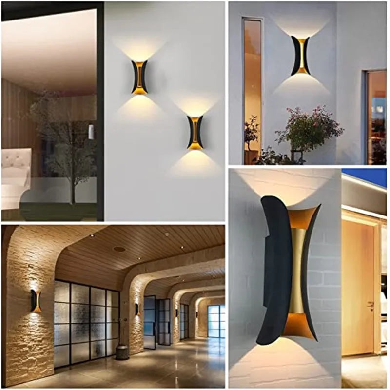 Kinkiet LED Aluminiowy IP65 Nowoczesny Zewnętrzny Wewnętrzny | Lucero