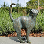 Kattefigur Naturtro Have Dekoration | Felinao