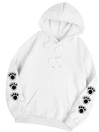 Unisex Hoodie Hundemotiv Oversized Pasform Fleeceforing Komfort | Kavro