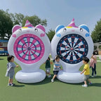Nadmuchiwana gra w rzutki z lotkami na rzepy | PlayBounce
