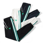 Spodnie dresowe Sportowe Stretch w paski Komfort | Varex