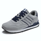 Sneakersy tekstylne sznurowane elastyczna gumowa podeszwa komfort | Tavero