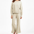Komplet dzianinowy Oversize Wygodny Casual | Norixa