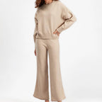 Komplet dzianinowy Oversize Wygodny Casual | Norixa