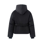 Pikowana kurtka zimowa z kapturem, ciepła i komfortowa | WinterForm