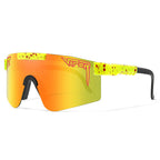 Sportowe okulary przeciwsłoneczne UV400 z lekką oprawką typu wraparound | Kryven