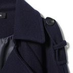 Dame Trenchcoat Klassisk Bomuld Efterår | Brinley