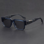 Kwadratowe okulary przeciwsłoneczne z gradientem UV400 w stylu retro | Zenvor