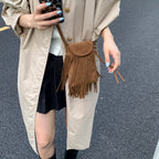 Clutch Vintage Ruskind Kvastdetalje | Delaney