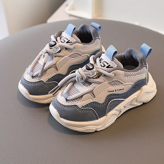 Zylen Arc Dziecięce sneakersy z oddychającej siateczki, sportowe, z antypoślizgową podeszwą, uniseksowe