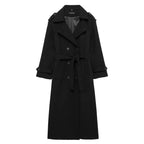 Dame Trenchcoat Klassisk Bomuld Efterår | Brinley