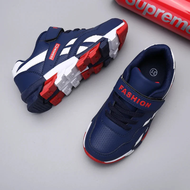 Dziecięce sneakersy High Top Zapięcie na rzep Stabilność Komfort | Ferano