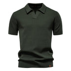 Aldric Mason Klassisk Kortærmet Polo Shirt Til Sommer Herre