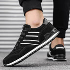 Sneakersy tekstylne sznurowane elastyczna gumowa podeszwa komfort | Tavero