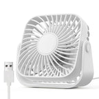 Wentylator biurkowy USB z regulacją 360° | AeroPulse