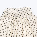 Bluse Polka Dot V-Neck Slim Fit | Elaris