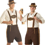 Klasyczny męski kostium na Oktoberfest z poliestru | Hartwig