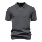 Aldric Mason Klassisk Kortærmet Polo Shirt Til Sommer Herre