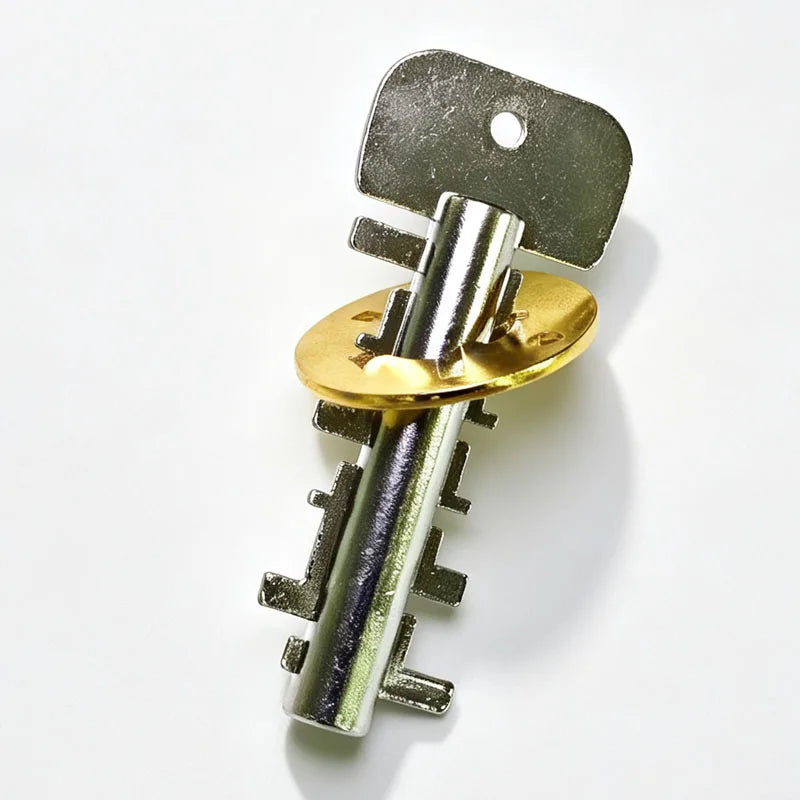 Geometryczna metalowa układanka 3D dla młodzieży i dorosłych do ręcznego składania | Nicolas