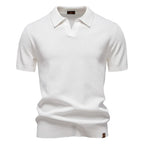 Aldric Mason Klassisk Kortærmet Polo Shirt Til Sommer Herre