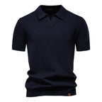 Aldric Mason Klassisk Kortærmet Polo Shirt Til Sommer Herre