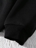 Unisex Hoodie Hundemotiv Oversized Pasform Fleeceforing Komfort | Kavro