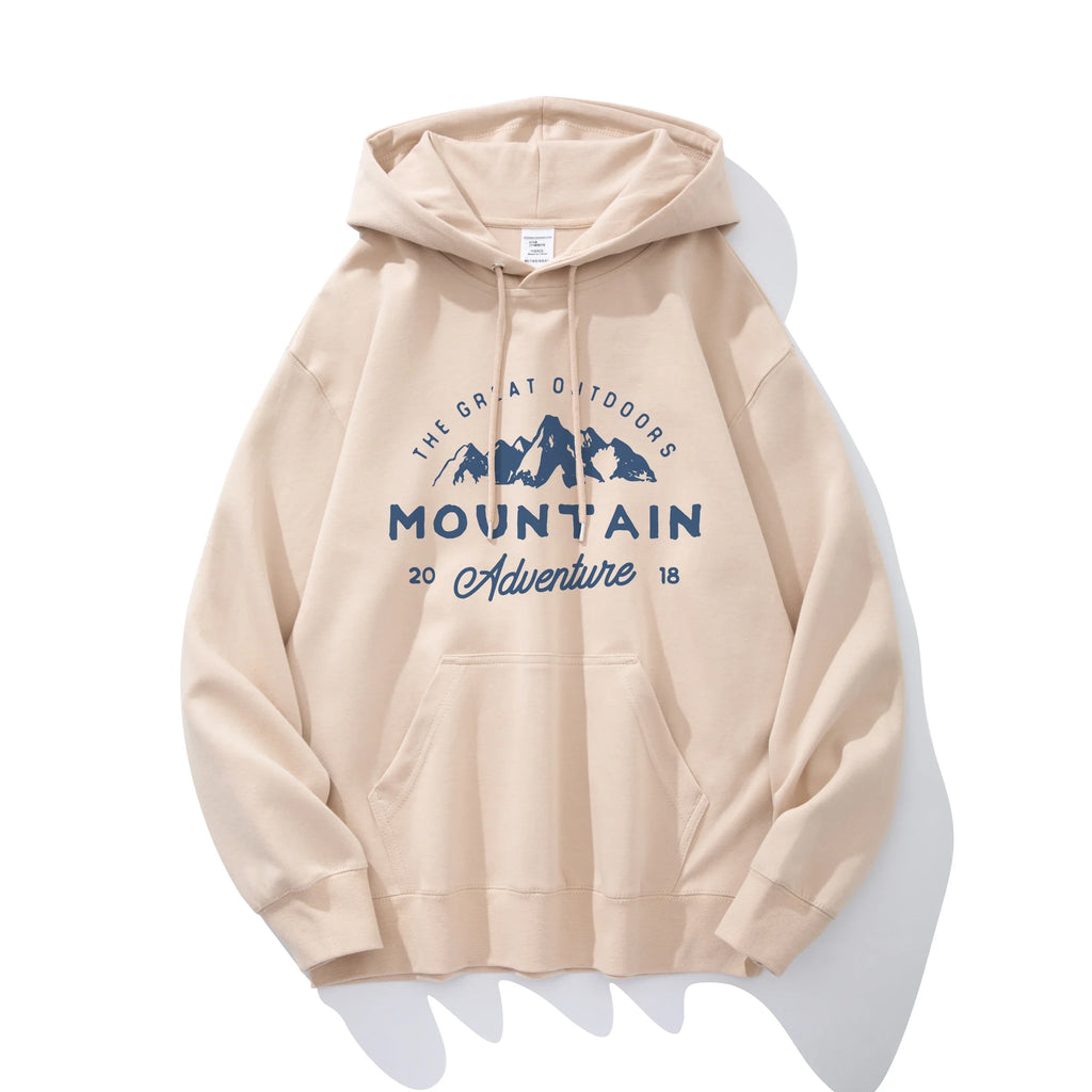 Uniseksowa bluza z kapturem z nadrukiem tekstowym, o oversize’owym kroju, z lekkiego poliestru, w stylu streetwear, zapewniająca komfort | Norex