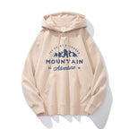 Unisex Hoodie Tekstprint Oversized Pasform Let Polyester Streetwear Komfort | Norex