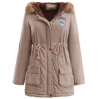 Vinterparka Justerbar Talje Foret Polyester | Irene