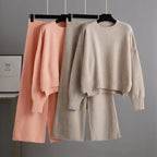Komplet dzianinowy Oversize Wygodny Casual | Norixa