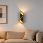 Væglampe LED Spiral Design Aluminium Udendørs Indendørs | Belaro