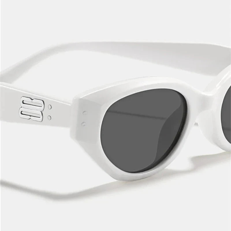 Okulary przeciwsłoneczne typu kocie oczy, z filtrem UV400, gradientowe i antyrefleksyjne | Elyra
