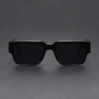 Kwadratowe okulary przeciwsłoneczne z gradientem UV400 w stylu retro | Zenvor