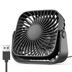 Wentylator biurkowy USB z regulacją 360° | AeroPulse
