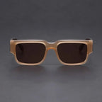 Kwadratowe okulary przeciwsłoneczne z gradientem UV400 w stylu retro | Zenvor