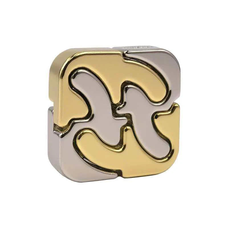 Geometryczna metalowa układanka 3D dla młodzieży i dorosłych do ręcznego składania | Marcello