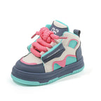 Dziecięce sneakersy High Top Sznurowane Stabilność | Calvero