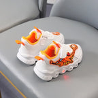 Dziecięce sneakersy Podeszwa LED Rzep Oddychające Komfort | Alvero