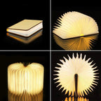 Lampka nocna składana lampka do czytania LED | Libravia
