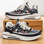 Sneakersy tekstylne sznurowane lekkie komfortowe do noszenia na co dzień | Venturo