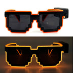 LED-lysbriller med fire lystilstande | GlowPulse