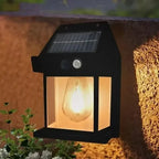Solarny kinkiet Czujnik ruchu 120° LED Zewnętrzny | Lumero
