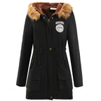 Vinterparka Justerbar Talje Foret Polyester | Irene