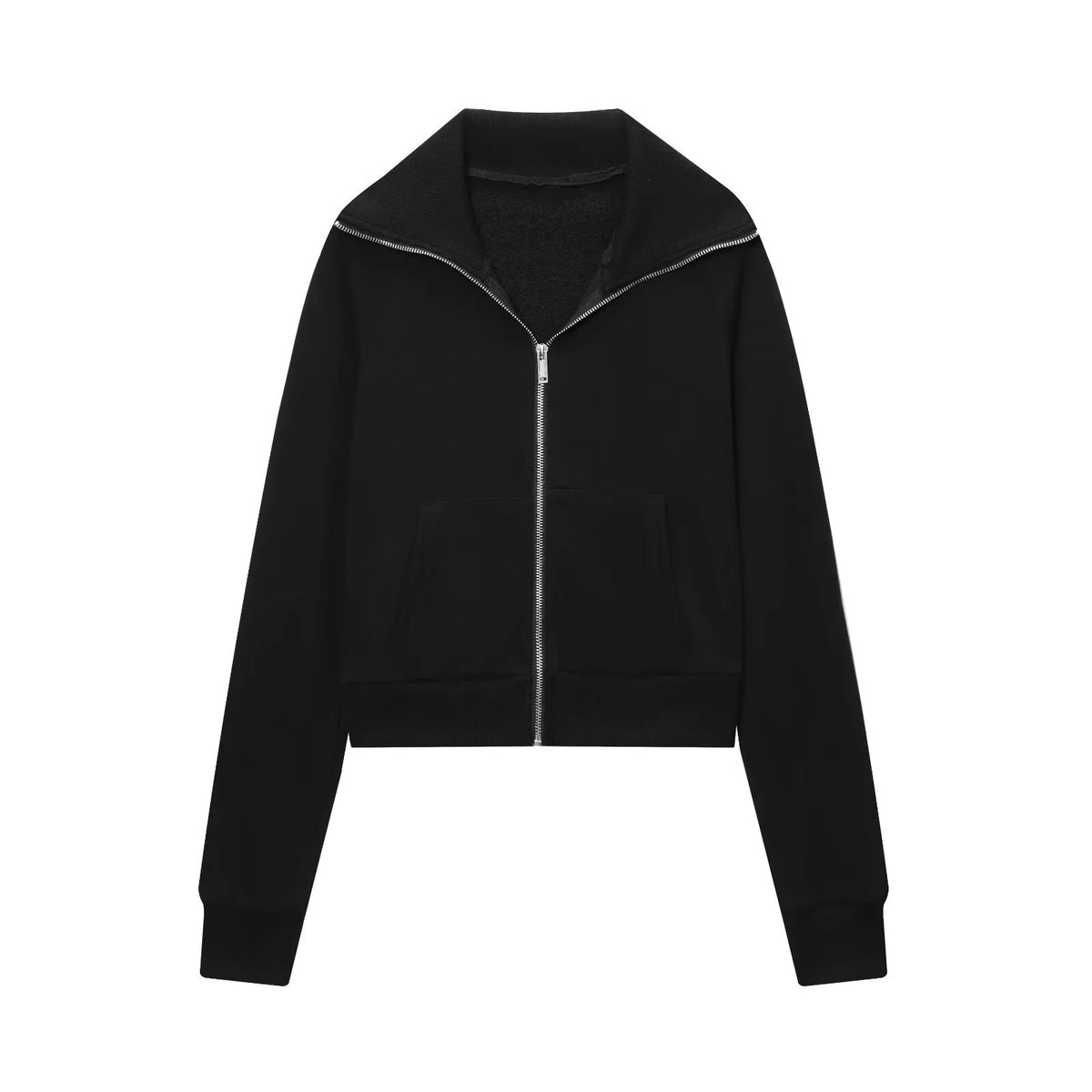 Damski komplet Slim Fit z rozkloszowanymi nogawkami Poliester | Isabel
