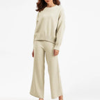 Komplet dzianinowy Oversize Wygodny Casual | Norixa