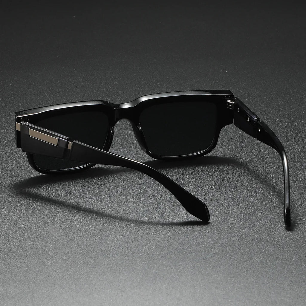 Prostokątne okulary przeciwsłoneczne UV400 trwałe modne | Zyven