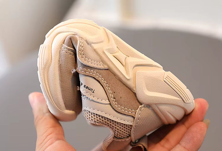 Zylen Arc Dziecięce sneakersy z oddychającej siateczki, sportowe, z antypoślizgową podeszwą, uniseksowe