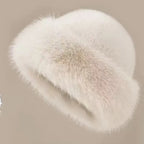 Damska zimowa czapka, miękki plusz, elastyczna | FrostMuse